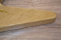 Dean USA Korina Single Humbucker V with White Pickguard Incoming