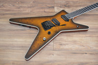 Dean ML SELECT 6 STRING MULTISCALE w/KAHLER 2021 BURLED MAPLE SNBB satin