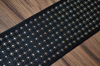 Carlino Custom 918 Studded Strap Black