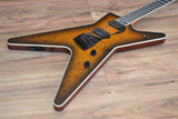 Dean ML SELECT 6 STRING MULTISCALE w/KAHLER 2021 BURLED MAPLE SNBB satin