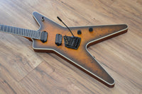 Dean ML SELECT 6 STRING MULTISCALE w/KAHLER 2021 BURLED MAPLE SNBB satin