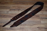 Carlino Offset Star Leather Guitar Strap, Evan Stanley Style