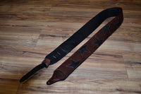 Carlino Offset Star Leather Guitar Strap, Evan Stanley Style