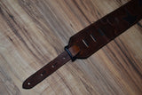 Carlino Offset Star Leather Guitar Strap, Evan Stanley Style