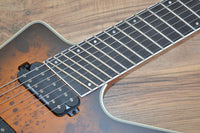 Dean ML SELECT 7 STRING MULTISCALE w/KAHLER 2021 Burled Maple Snbb Satin