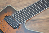 Dean ML SELECT 7 STRING MULTISCALE w/KAHLER 2021 Burled Maple Snbb Satin