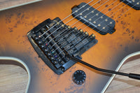 Dean ML SELECT 7 STRING MULTISCALE w/KAHLER 2021 Burled Maple Snbb Satin