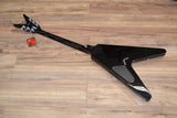 Dean V 79 Trans Cherry Sunburst Flame Top