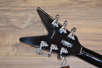 Dean V 79 Trans Cherry Sunburst Flame Top