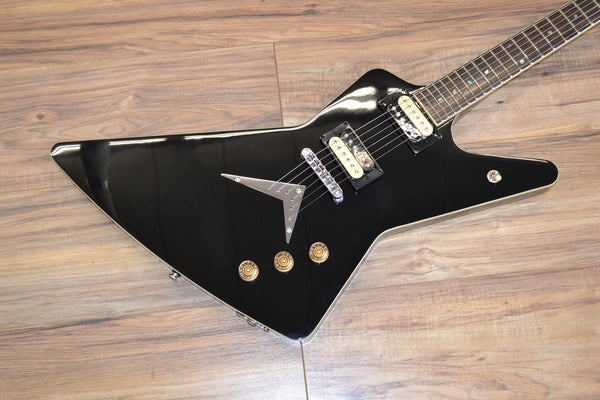2014 Ibanez Komrad20 Head Signature Electric Guitar, Black w