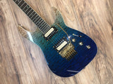 Carlino Iluminati Exotic Floyd in Ocean Burst Quilt