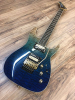 Carlino Iluminati Exotic Floyd in Ocean Burst Quilt
