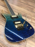 Carlino Iluminati Exotic Floyd in Ocean Burst Quilt