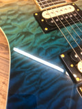 Carlino Iluminati Exotic Floyd in Ocean Burst Quilt