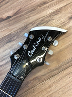Carlino Impulse Standard Black with cream pickguard