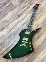 Carlino Impulse Exotic in Trans Emerald burst Flametop