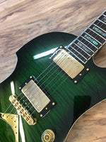 Carlino Impulse Exotic in Trans Emerald burst Flametop