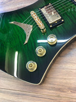 Carlino Impulse Exotic in Trans Emerald burst Flametop
