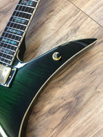 Carlino Impulse Exotic in Trans Emerald burst Flametop
