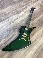Carlino Impulse Exotic in Trans Emerald burst Flametop