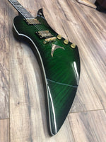 Carlino Impulse Exotic in Trans Emerald burst Flametop
