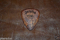 Timber Tones Leather Pick Holder, Complete Exotic Wood Pick Set, standard series