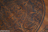 Laser Engaved Mayan Calendar Aztec Dec 21, 2012 in Sapele Mahogany