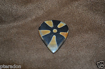 Timber Tones Tribal Tones Starfish Black Buffalo Horn Guitar Pick