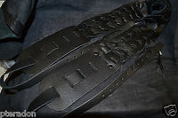 Franklin Banjo Strap Model BJGL-BK-BK "NEW ITEM" woven Leather Link Banjo strap