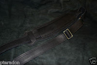 Franklin NEW Vintage Series Bass Strap in black leather Model VB-BK-BK