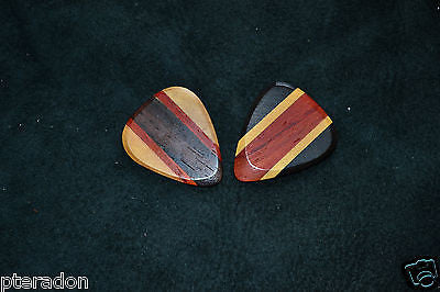 Timber Tones Zone Tones Two Pick Set, Rosewood, Padauk