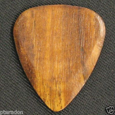 Timber Tones Exotic Wood Guitar Pick Afromosia