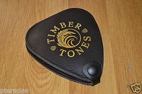 Timber Tones Leather Pick Holder, Complete Exotic Wood Pick Set, standard series