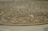 Laser Engaved Mayan Calendar Aztec Dec 21, 2012 in Curly Maple