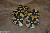 Timber Tones Tribal Tones Starfish Black Buffalo Horn Guitar Pick
