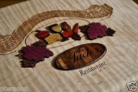 Jewelry Box, Custom Made, 3D inlaid Top, with Tiger maple body and two trays