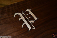 Jewelry Box, Custom,Flamed Bastogne Walnut, Monogrammed, 2 Peruvian walnut trays