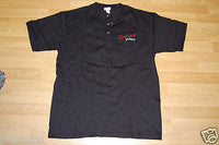Carlino Guitars Henley Guitar Shirt, Embroidered Large