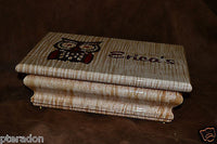 Jewelry Box ,Custom Made, exotic wood tops, laser inlaid, with 2 trays, glossed
