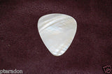 Timber Tones "Shell Tones" Fresh Water White Mother of Pearl Guitar Pick