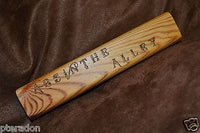 Laser Engraved Bar Tap Handles, Bar Taps, from Reclaimed Heart Pine, Old Growth