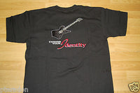 Carlino Guitars Guitar T Shirt, Embroidered Guitar