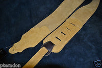 Franklin Guitar Strap FSW-CH-G 3.0 chocolate leather with suede backing