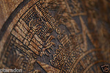 Laser Engaved Mayan Calendar Aztec Dec 21, 2012 in Sapele Mahogany