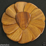 Timber Tones Exotic Wood Guitar Pick Afromosia