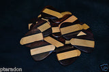 Timber Tones Zone Tones, Haldu Based, laminated guitar pick,w/Rosewood Ebony