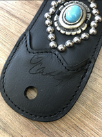 Carlino Orianthi Model Custom Turq Guitar strap