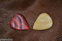 Timber Tones Guitar Picks 2pk Groovy Tones, Royal Br, Katafray Exotic Wood Picks