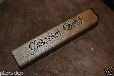 Laser Engraved Bar Tap Handles, Bar Taps, Drink, Name or Logo, in Exotic Walnut