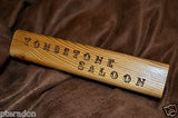 Laser Engraved Bar Tap Handles, Bar Taps, from Reclaimed Heart Pine, Old Growth